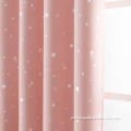 Cortinas de blackout azul rosa 72 polegadas de comprimento